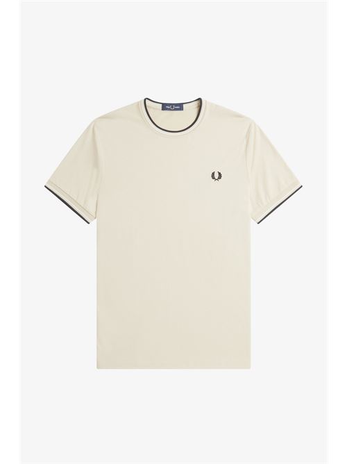 t-shirt bordino Fred Perry | M1588U87